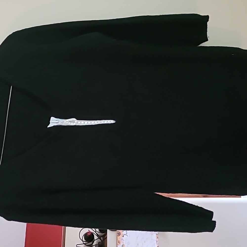 sweater jacket  3/4 sleeve